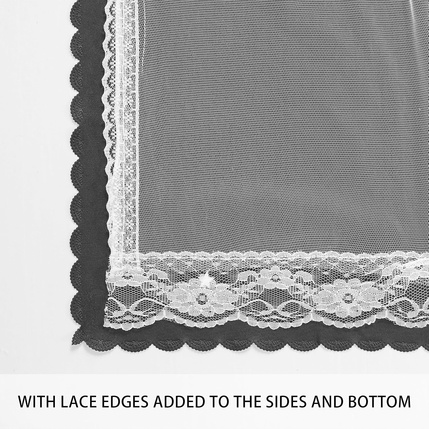 Addsomecolortolife XiDi Grommet Blackout Curtains for Bedroom & Living Room, 84"L x 34"W, Unicorn Pattern, Girls & Kids Room Decor Black