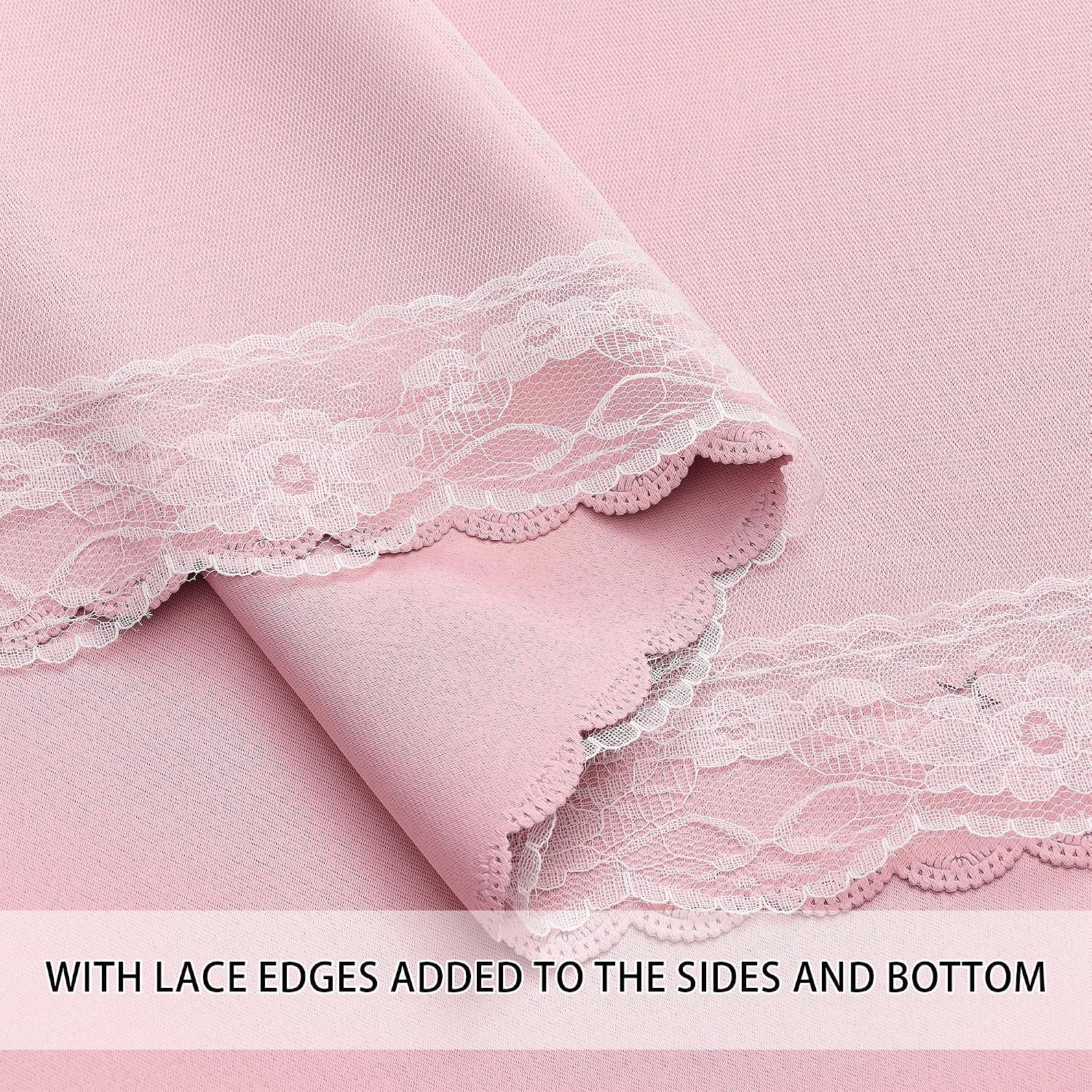 Addsomecolortolife XiDi Pink Curtains for Bedroom, Girls Room Blackout Curtains, Kids Room Darkening Curtains, Light Pink Decor, 1 Panel Li…