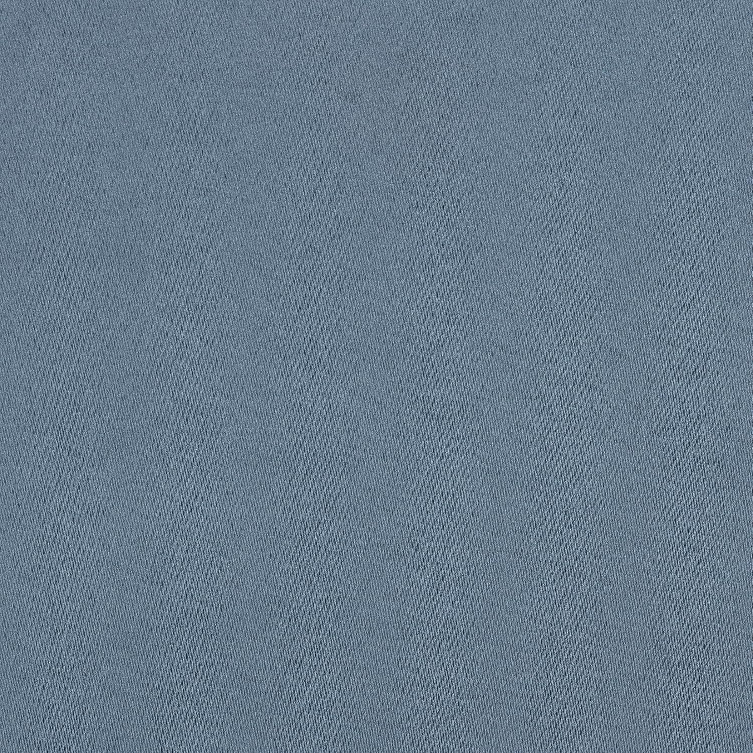 Sun Zero Oslo Theater Grade Extreme 100% Blackout Rod Pocket Curtain Panel, 52" x 63", Denim Blue