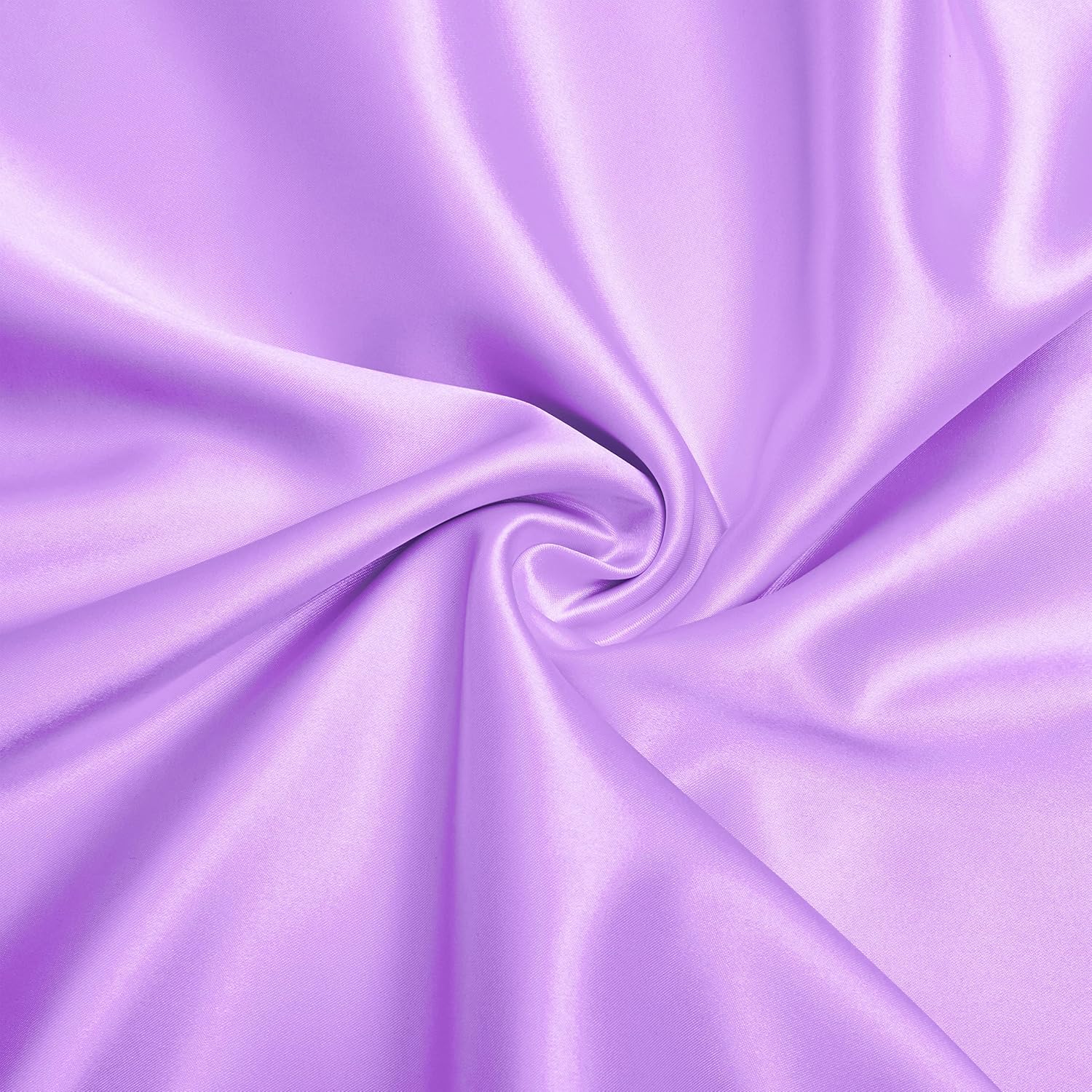 VACVELT 4pcs Lavender Satin Sheets King Size Bed Set, 15 Inch Deep Pocket Silky Satin Sheet Set, Soft Satin Bedding Set Cooling & Luxury…