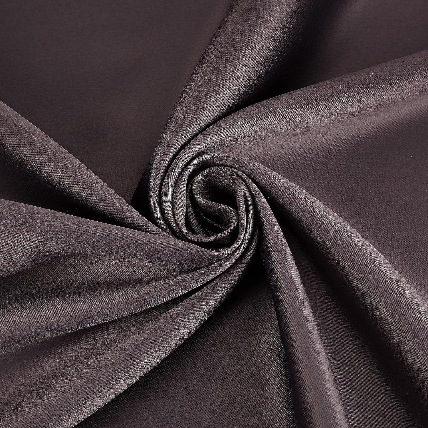 Sun Zero Nordic 2-pack Theater Grade Extreme 100% Blackout Grommet Curtain Panel Pair, 52" x 96", Fig