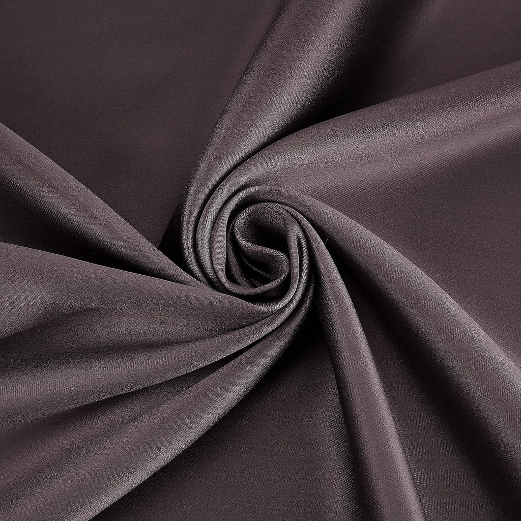 Sun Zero Nordic 2-pack Theater Grade Extreme 100% Blackout Grommet Curtain Panel Pair, 52" x 108", Fig