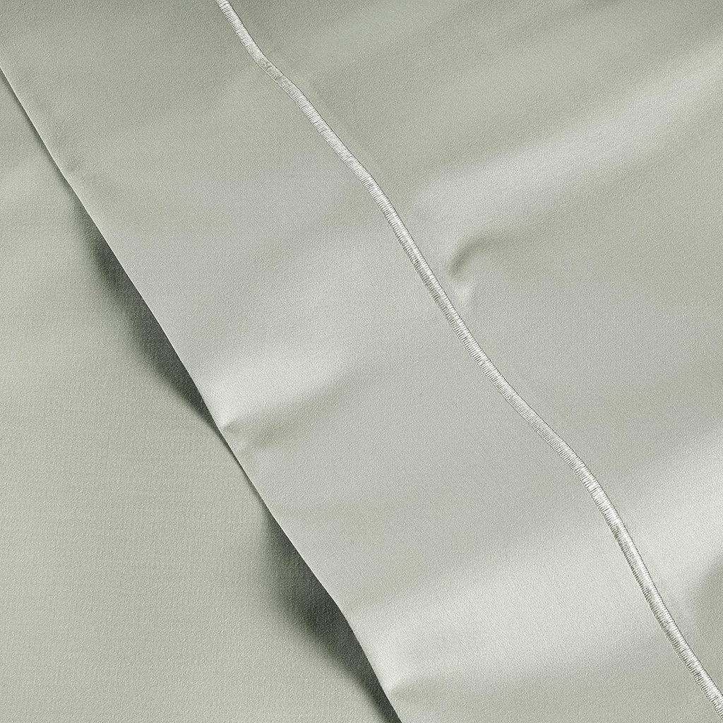 LaneLinen LANE LINEN Pillow Case Covers King Set of 2 100% Egyptian Cotton Sateen Soft Cool & Smooth Cases - Mineral Cotton