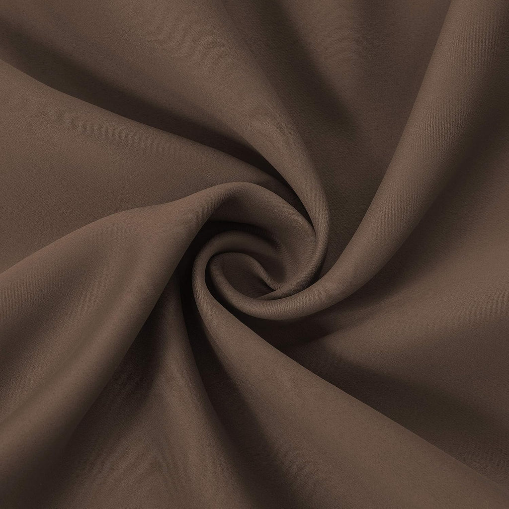 Lemomo Chocolate Thermal Blackout Curtains/42 x 84 Inch/Set of 2 Panels Room Darkening Curtains for Bedroom 84 Inch silver