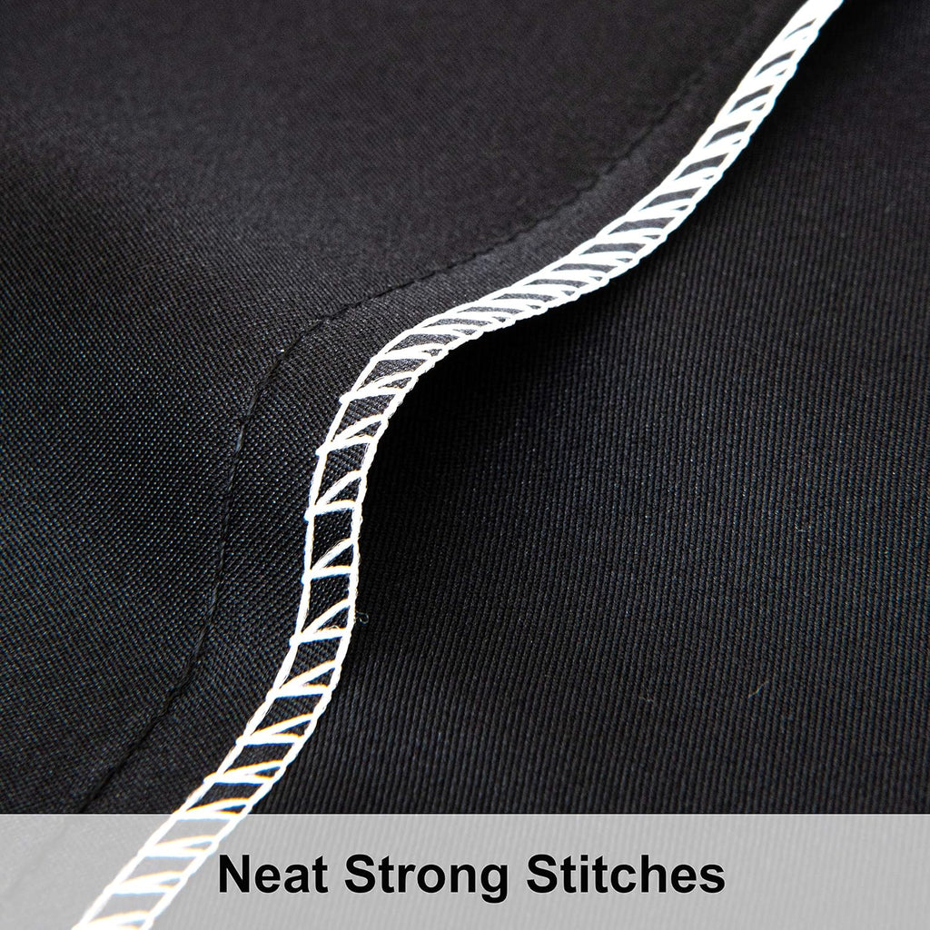 Ntbay 2 Pack Satin Standard Pillowcases for Hair and Skin, Luxurious and Silky Pillow Cases with Envelope Closure, 20x26 Inches, Black 2 Pa…