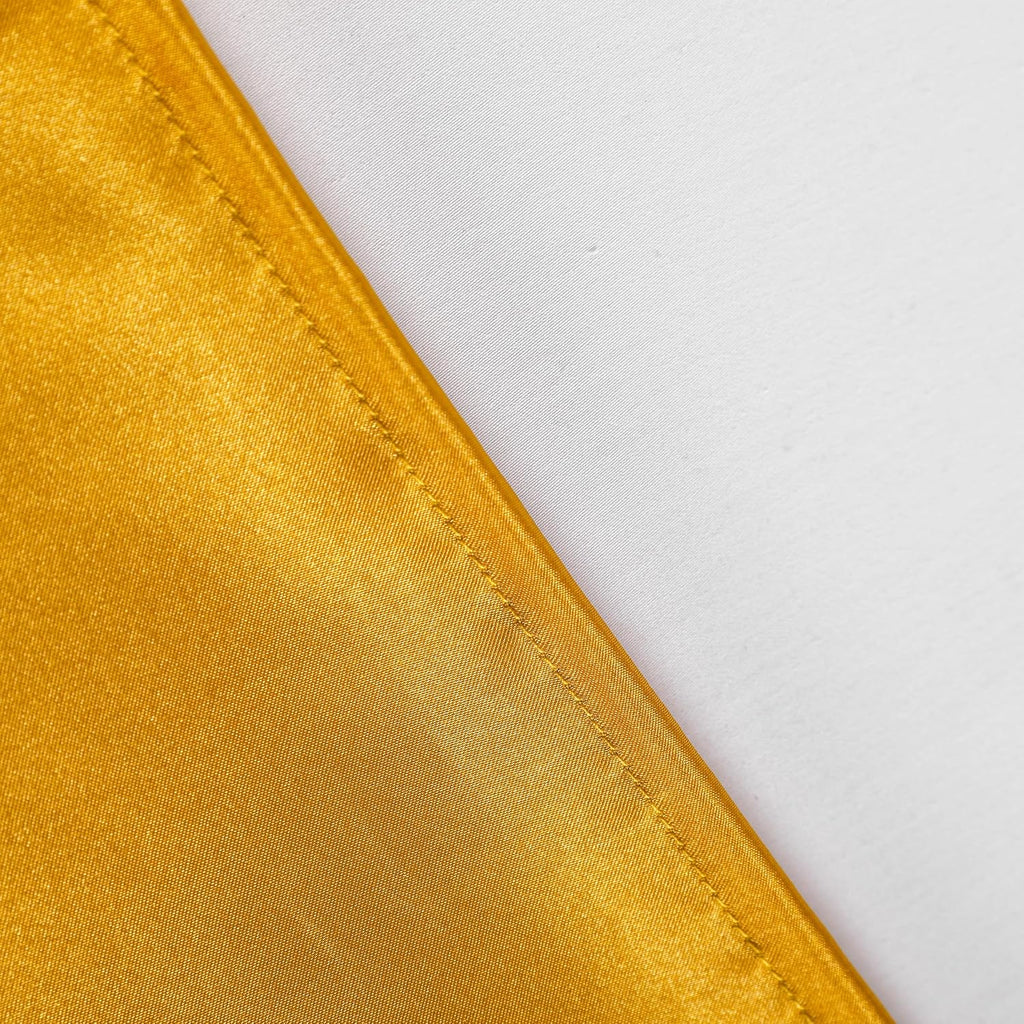 Ntbay 12 Pack Satin King Pillowcases for Hair and Skin, Luxurious and Silky Pillow Cases with Envelope Closure, 20 x 36 Inches, Golden Brow…