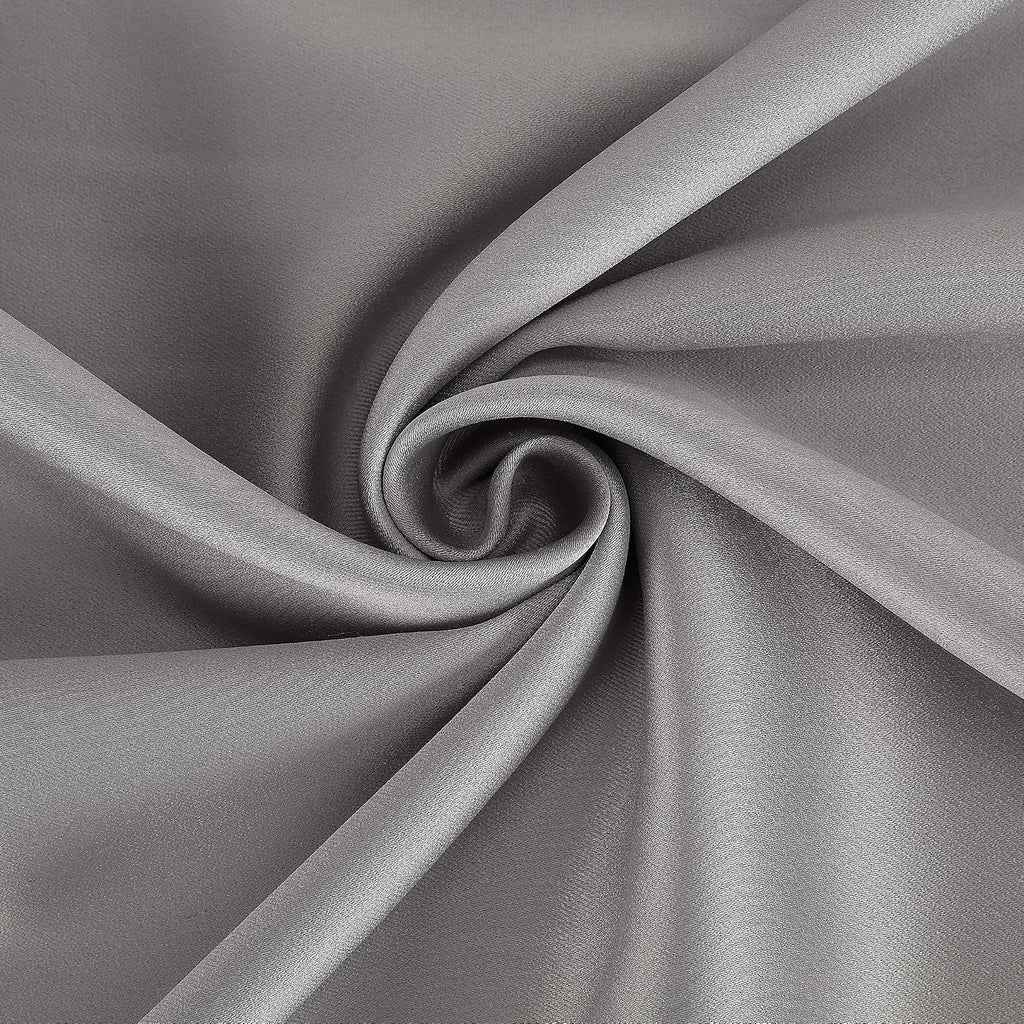 Sun Zero Nordic 2-pack Theater Grade Extreme 100% Blackout Grommet Curtain Panel Pair, 52" x 108", Silver