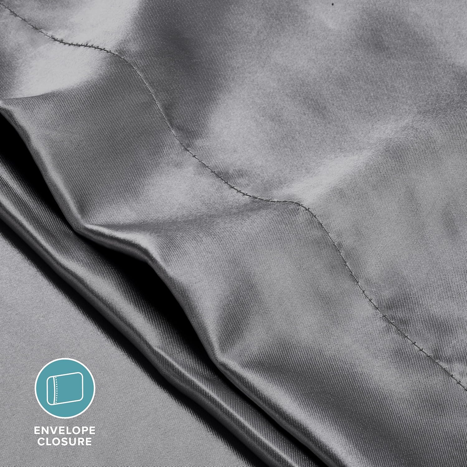 BareHome Bare Home 100% Mulberry Silk Pillowcase for Hair and Skin - Ultra 6A Grade 19 Momme Silk Pillow Case - Envelope Enclosure - Breath…