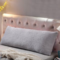 Reafort Sherpa Body Pillow Cover 21" x 54", Plush Fleece Long Body Pillowcase with Zipper Closure, Ultra Soft Fluffy Cozy Decorative…