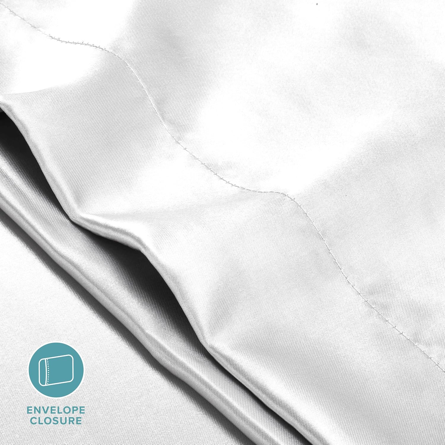 BareHome Bare Home 100% Mulberry Silk Pillowcase for Hair and Skin - Ultra 6A Grade 19 Momme Silk Pillow Case - Envelope Enclosure - Breath…