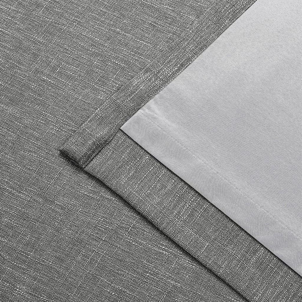 VisionHome Vision Home Charcoal Grey Pinch Pleated Full Blackout Curtains Room Darkening Window Curtains 84 inch for Living Room Bedroom Th…