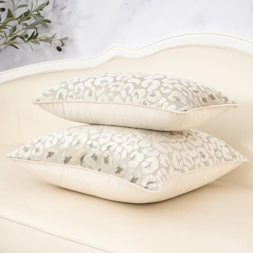 20"L x 12"W velvet throw pillow accessories in Beige, alternate view 4