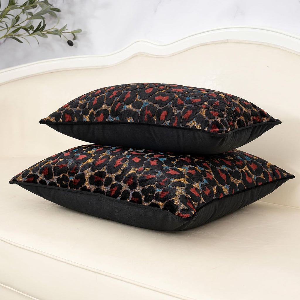 20"L x 12"W velvet throw pillow accessories in Black, alternate view 4