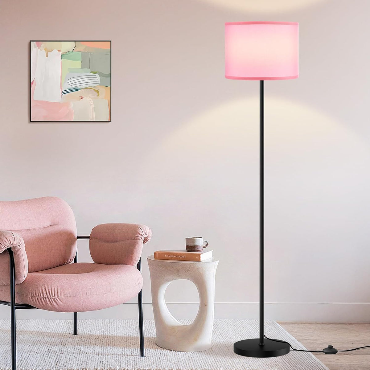 10.24"D x 7.87"W x 60"H metal floor lamps