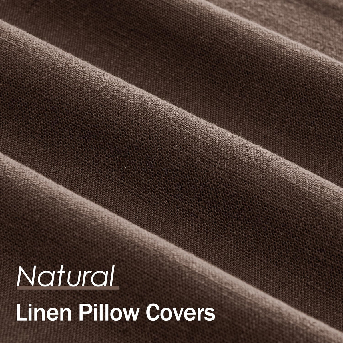 18"L x 18"W cotton throw pillow accessories in Reddish Brown, alternate view 2