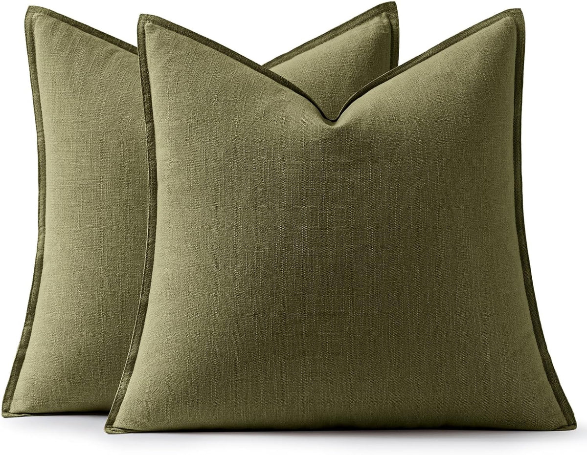 26"L x 26"W cotton throw pillow accessories in Green, alternate view 9