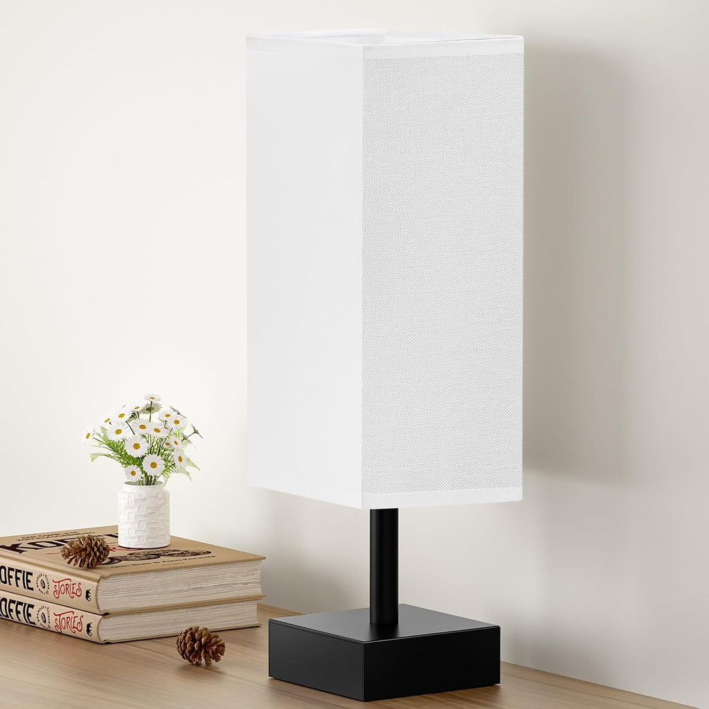 4.06"D x 4.06"W x 13.23"H plastic table lamps