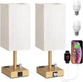 4.45"D x 4.45"W x 13.98"H table lamps