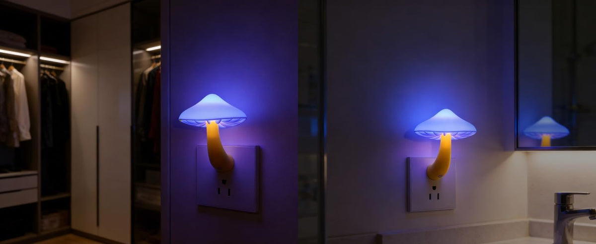 APAKI 3.15"D x 3.15"W x 4.7"H plastic night lights & ambient lighting, alternate view 7