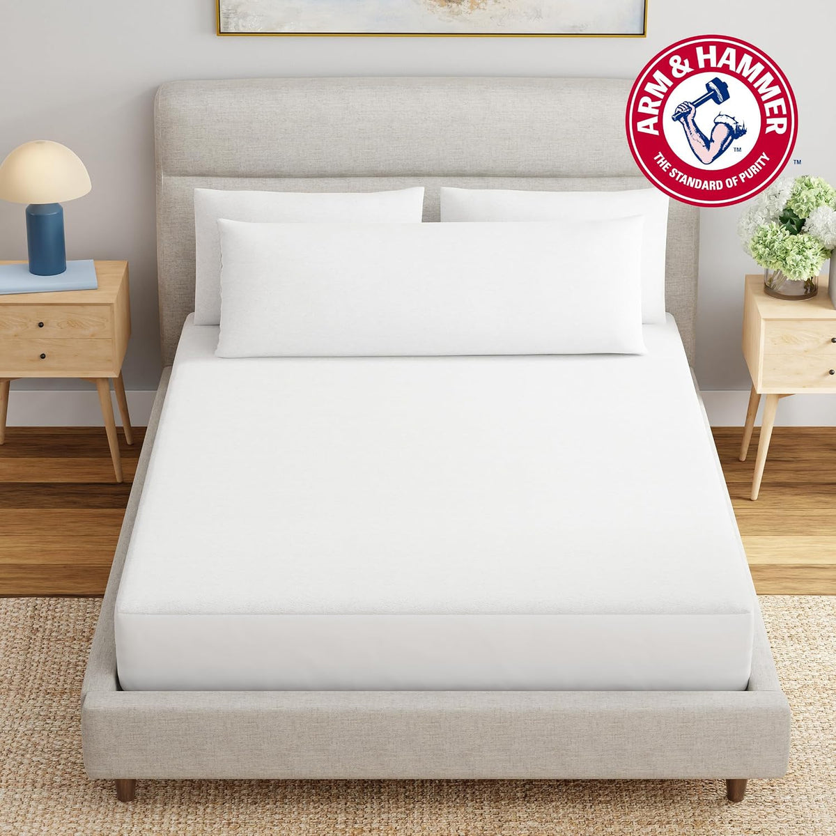 Body polyester pillowcases in White, alternate view 7