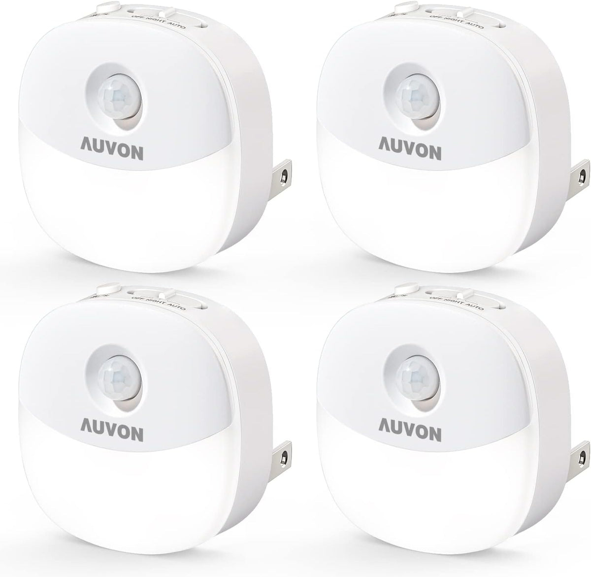 2.17"D x 2.17"W x 1.5"H plastic night lights & ambient lighting