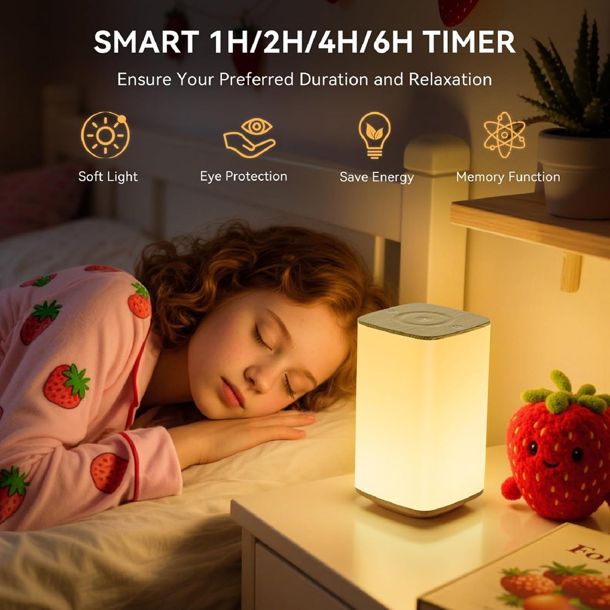 3.15"D x 3.15"W x 5.7"H plastic night lights & ambient lighting, alternate view 5