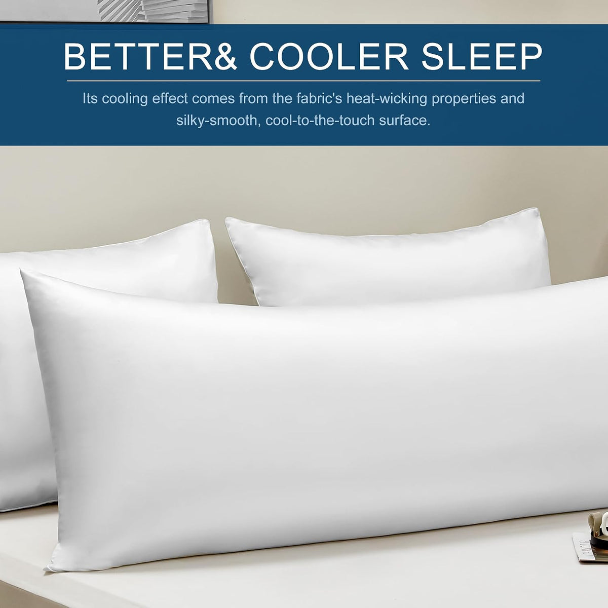 Body (21x54 Inch) spandex pillowcases, alternate view 3