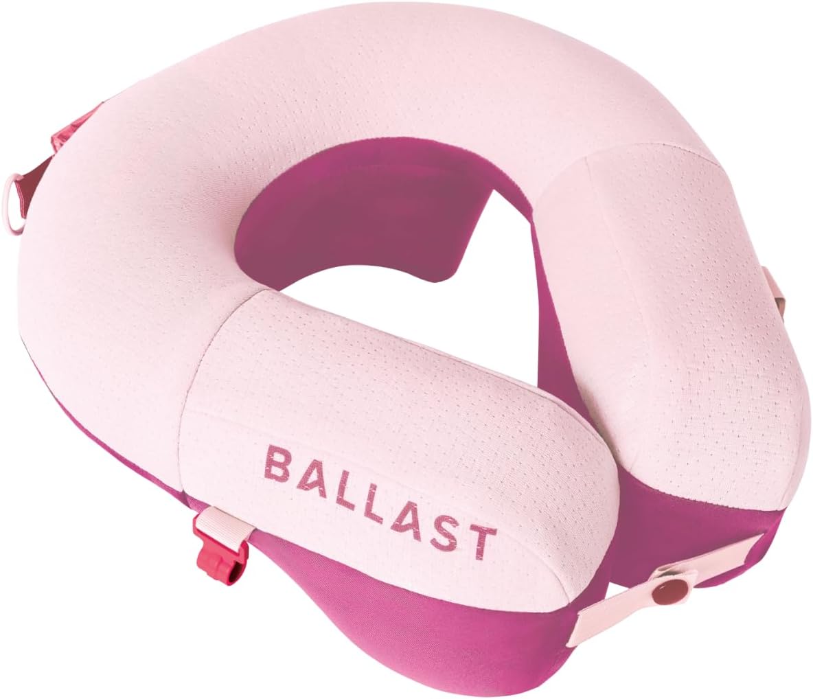 travel pillows in Flamingo Pink