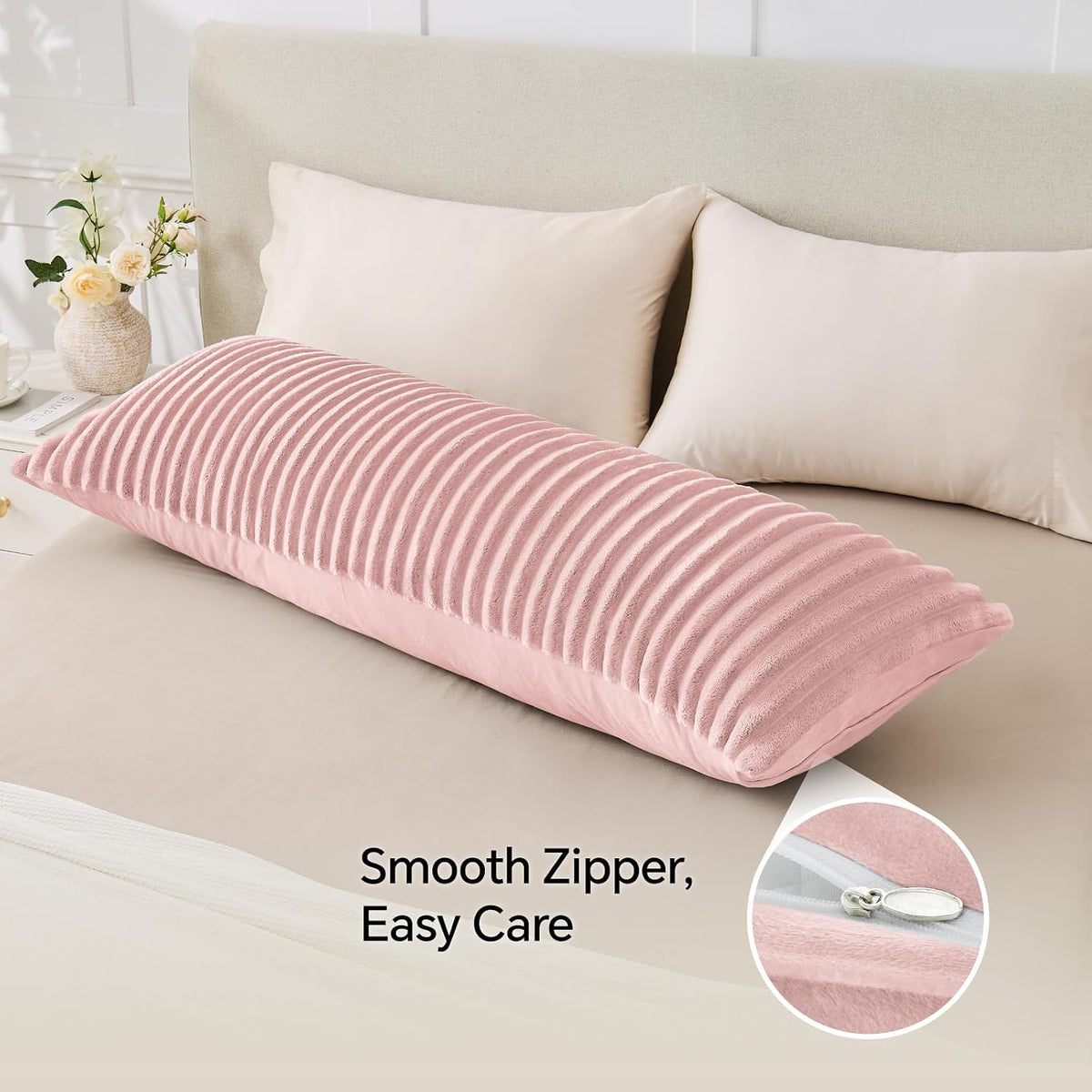 54" x 20" polyester pillowcases, alternate view 5