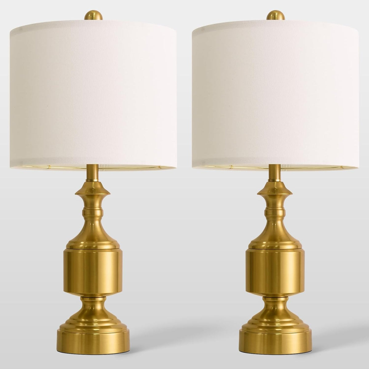 10"D x 10"W x 20.5"H metal table lamps, alternate view 6