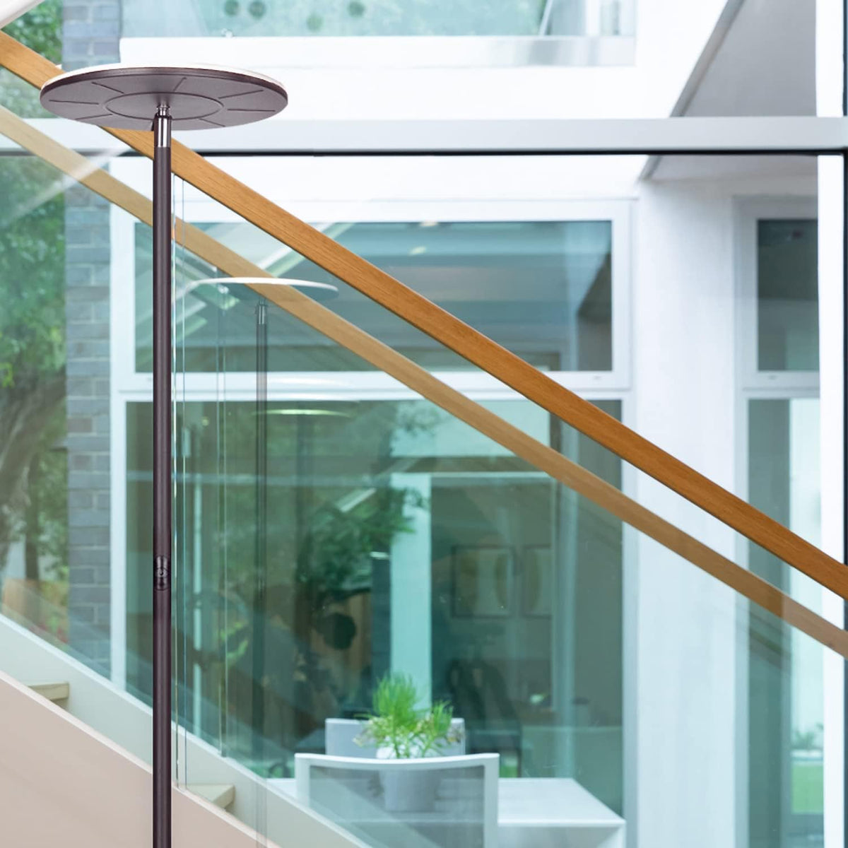 10"D x 10"W x 63"H metal floor lamps, alternate view 8