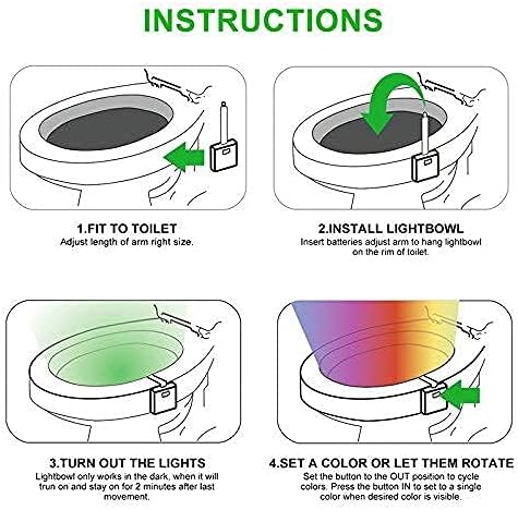 0.1"D x 0.3"W x 0.3"H plastic night lights & ambient lighting, alternate view 8