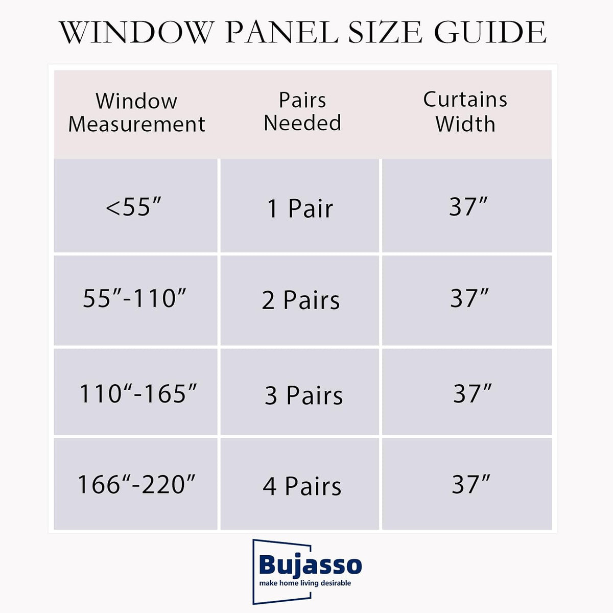 95"L x 37"W polyester curtains in Black, alternate view 4