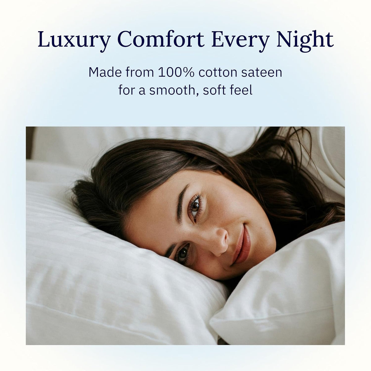 King cotton pillowcases, alternate view 5