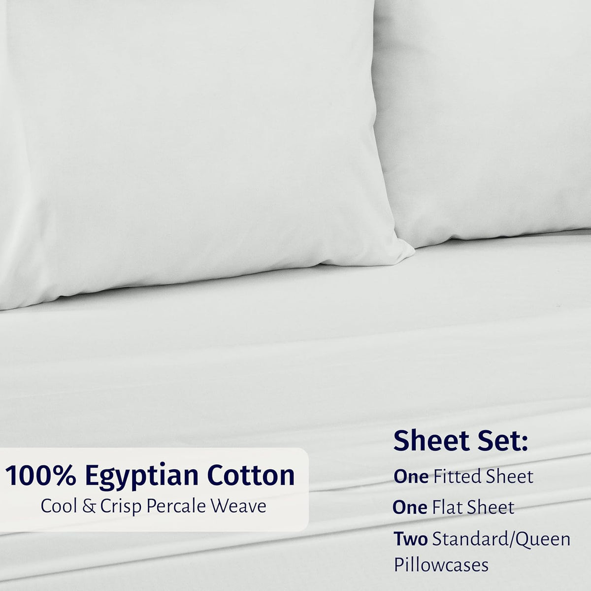 Queen cotton bedding sets in Silver, alternate view 5