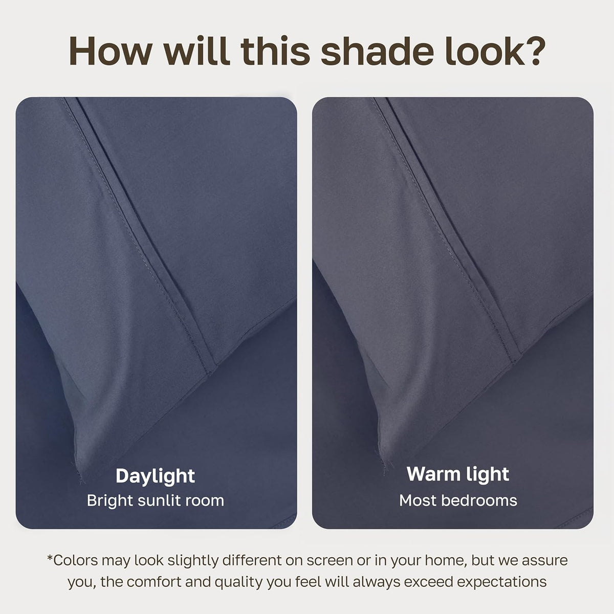 Standard / Queen cotton pillowcases, alternate view 5
