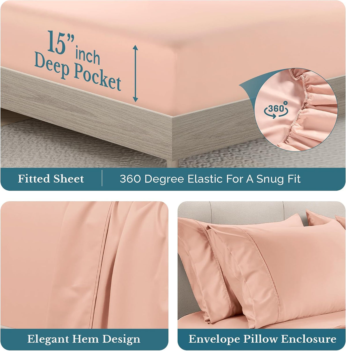 King cotton bedding sets, alternate view 4