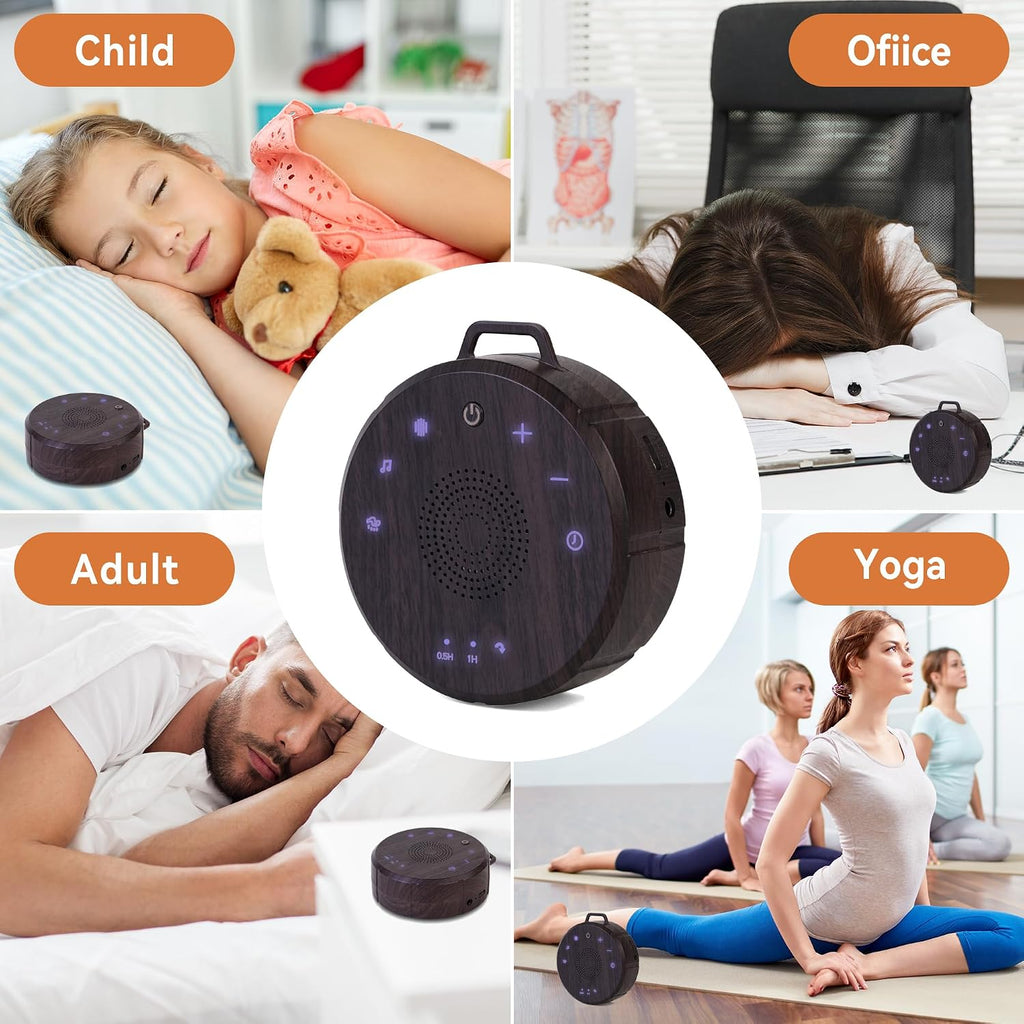 plastic white noise machines in Brown, alternate view 5