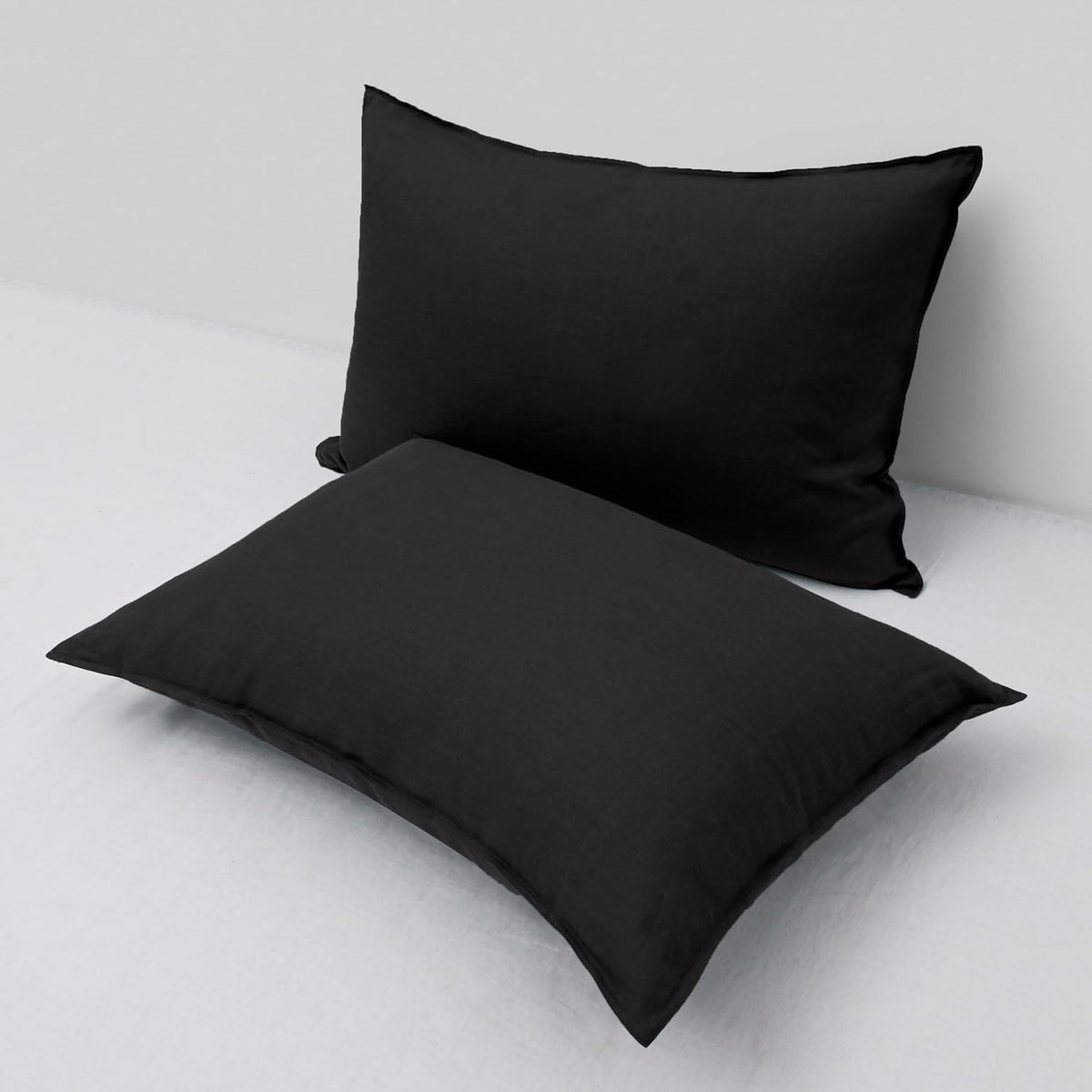 Queen linen pillowcases, alternate view 2