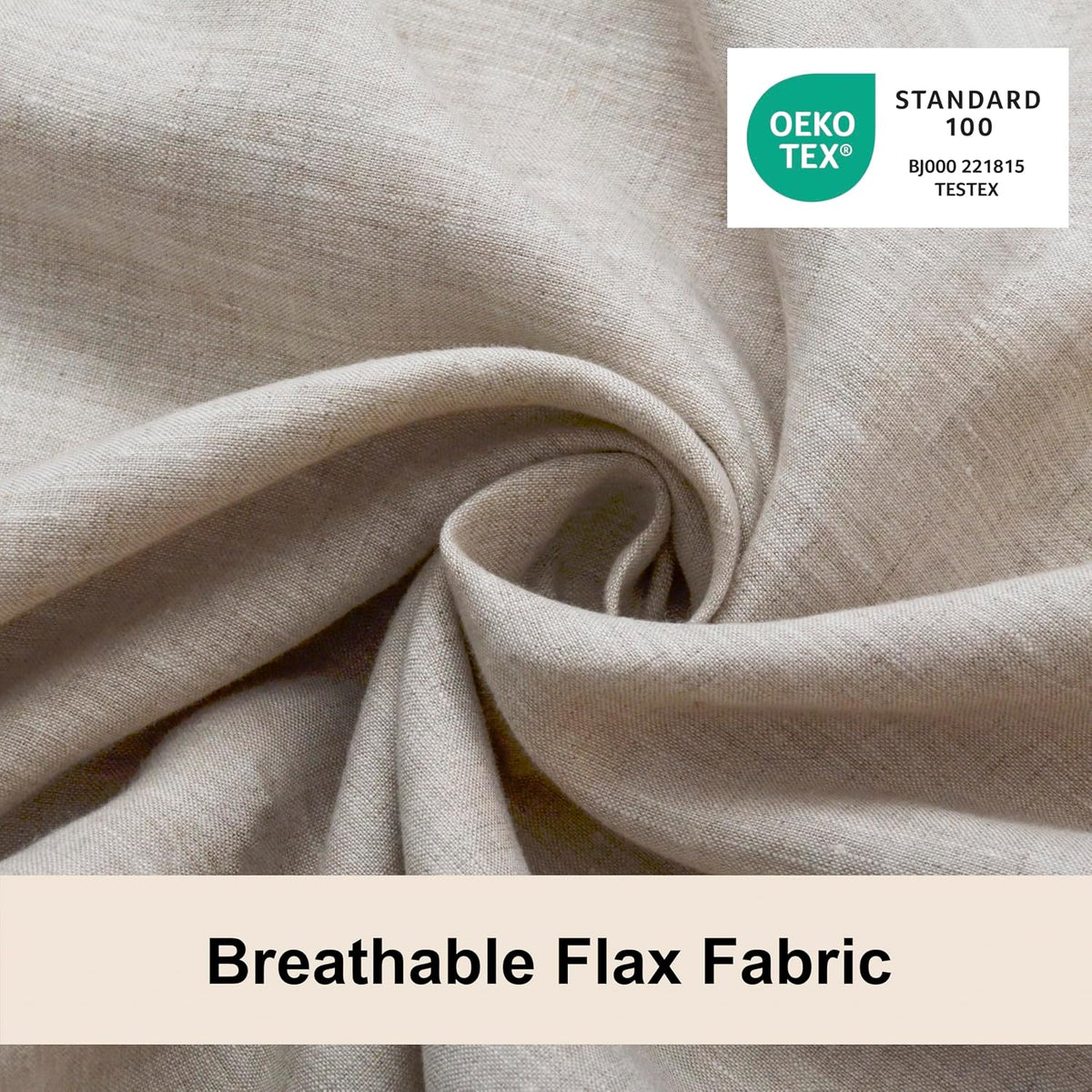 Standard linen pillowcases, alternate view 4