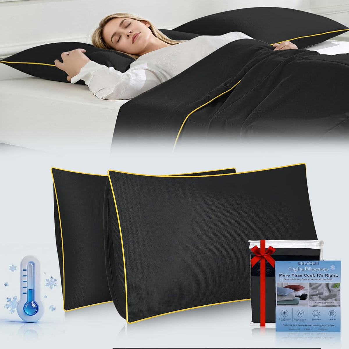 Queen (U.S. Standard) spandex pillowcases