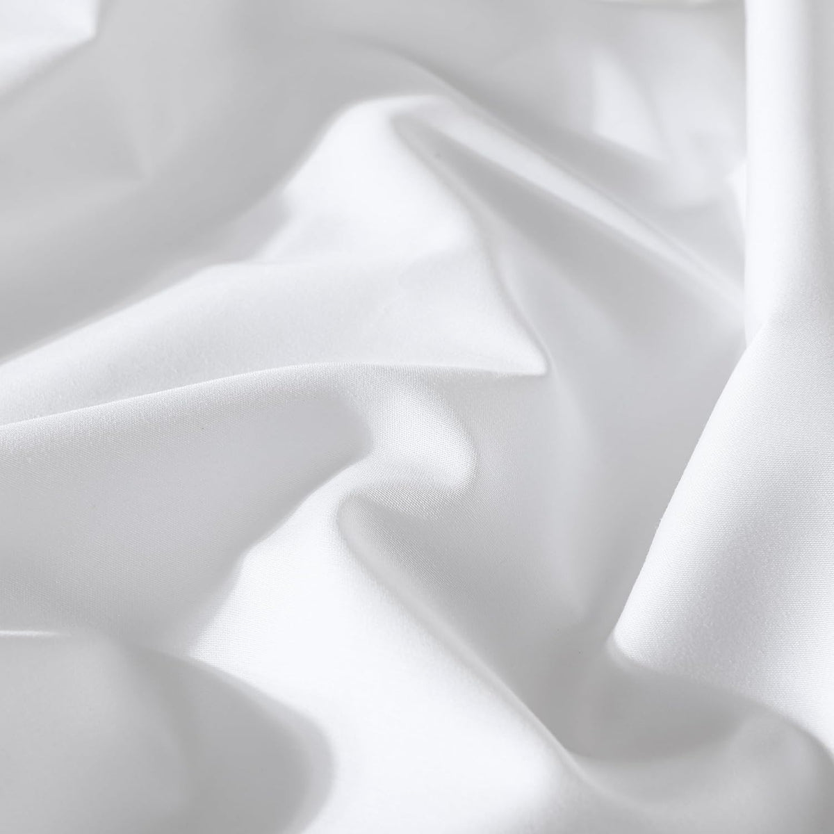Queen (20 x 30 inches) - Set cotton pillowcases in White, alternate view 9