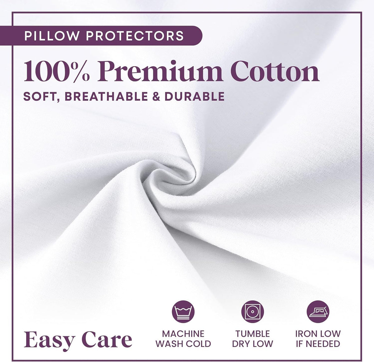 Toddler (18 x 13 inches) pillowcases in White, alternate view 5