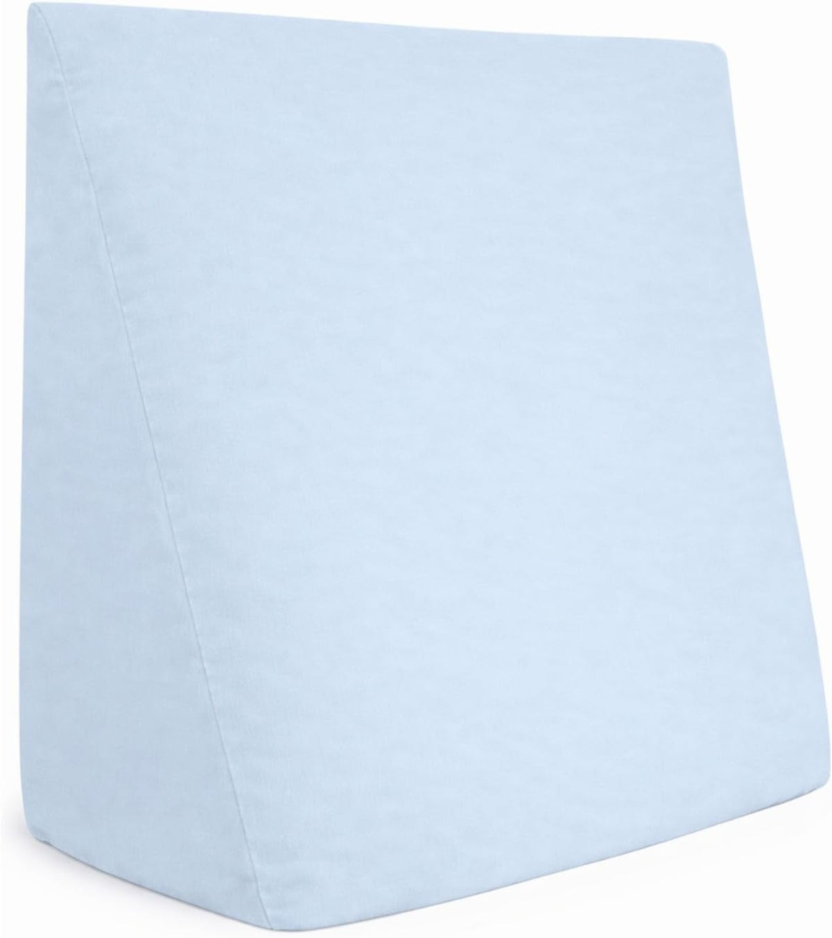 Wedge (25 x 26 x 10 inches) cotton pillowcases in Light Blue, alternate view 5
