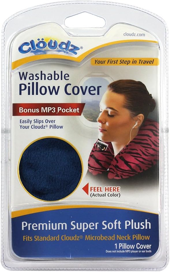 Standard travel pillows in Blue, alternate view 3