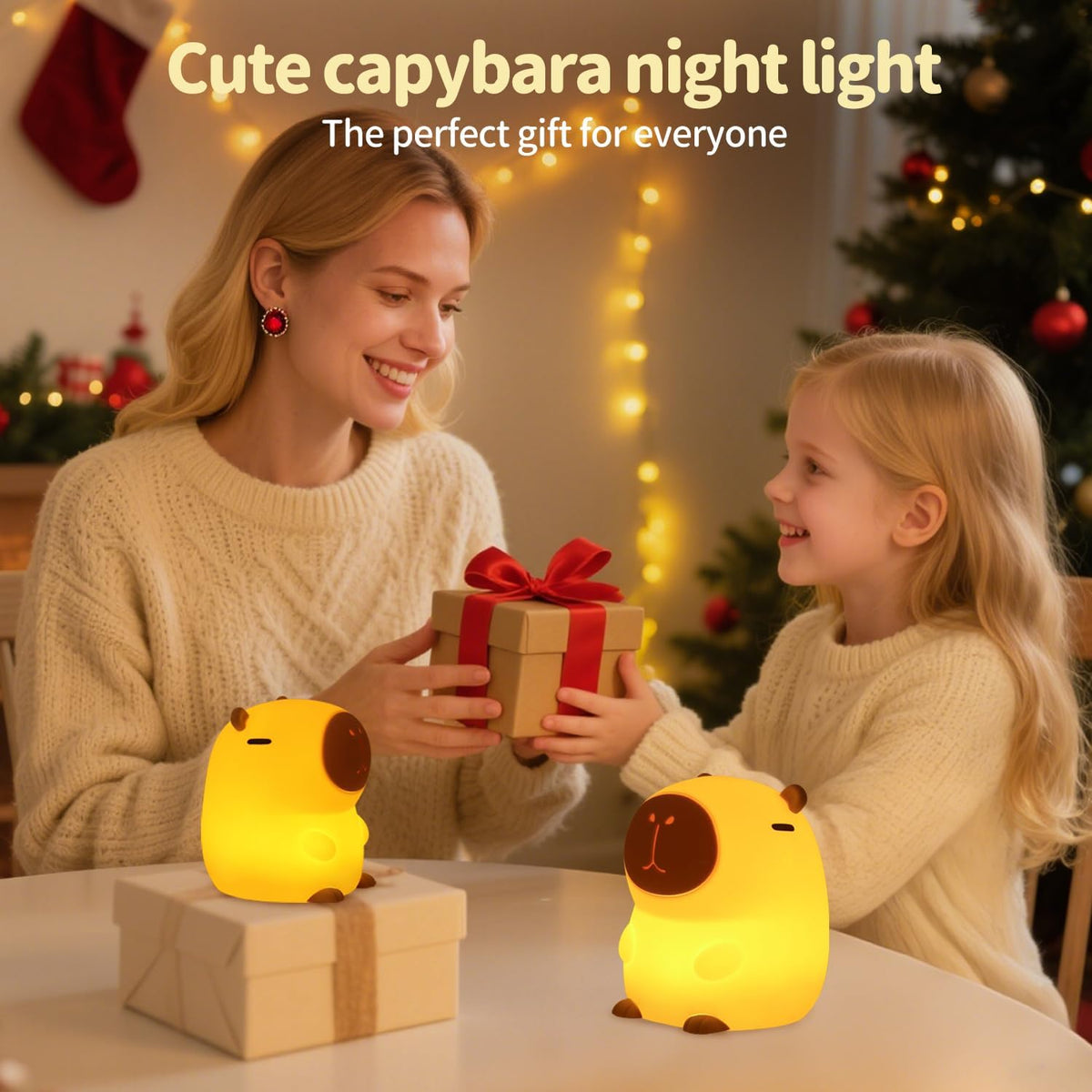 3.62"D x 4.01"W x 4.33"H plastic night lights & ambient lighting, alternate view 6