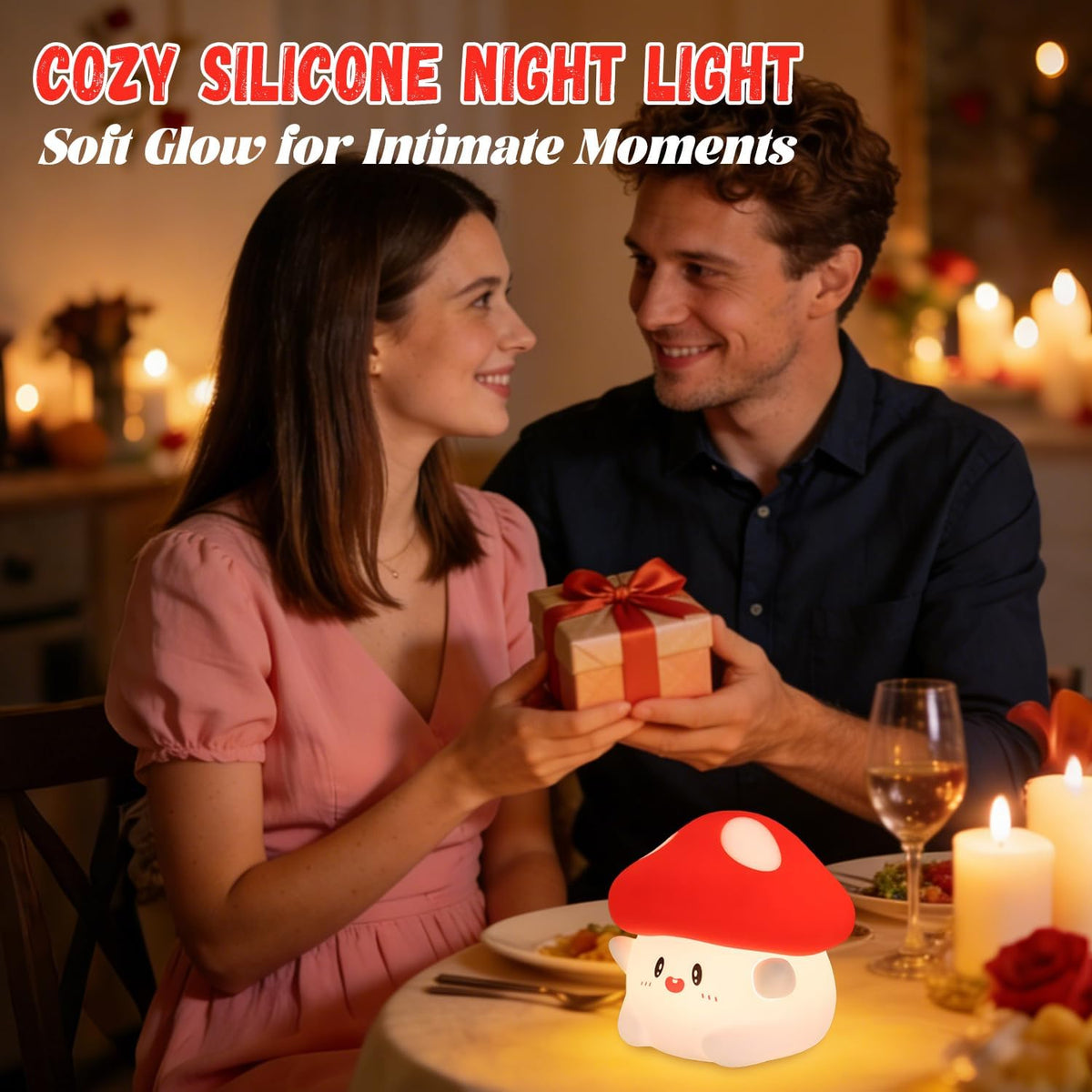 4.09"D x 4.13"W x 4.02"H plastic night lights & ambient lighting, alternate view 5