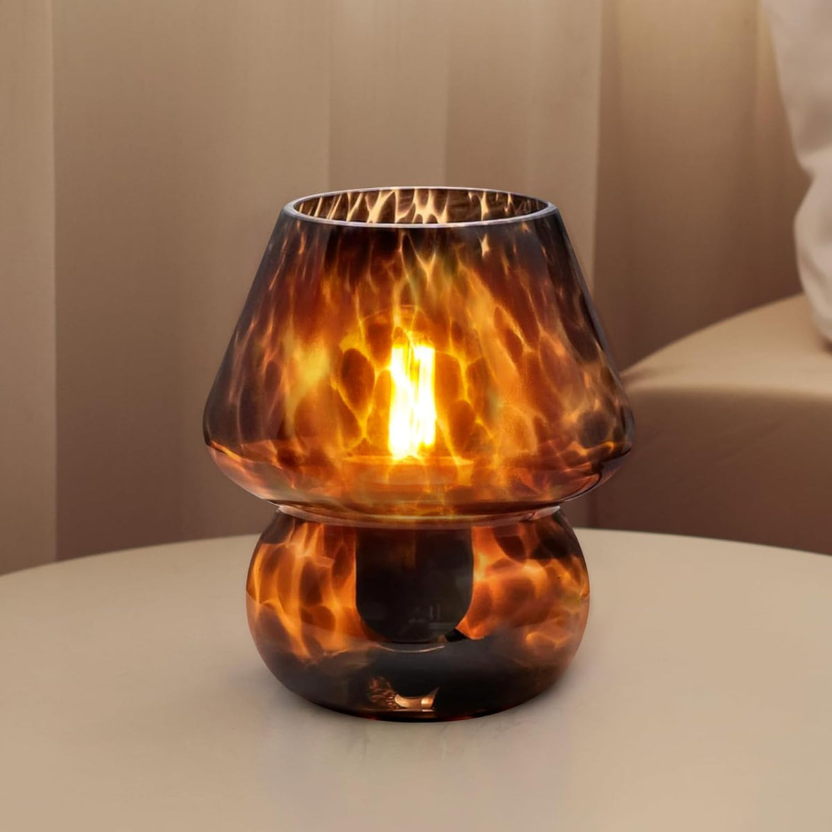 9"D x 9"W x 18.5"H ceramic table lamps