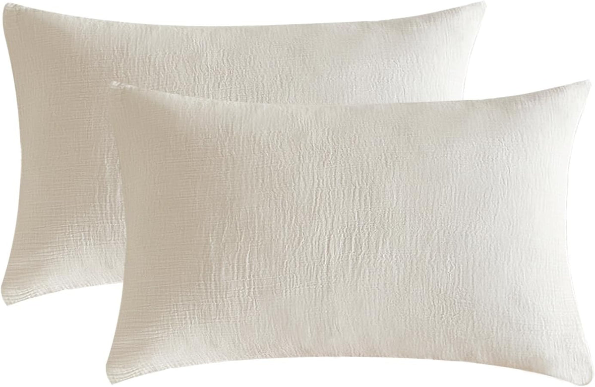 26" x 20" cotton pillow shams
