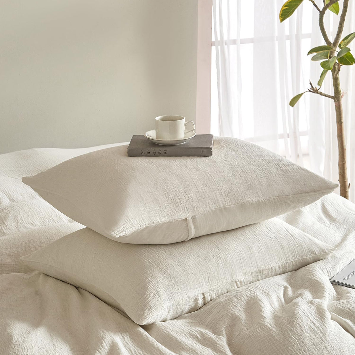 30" x 20" cotton pillow shams, alternate view 6